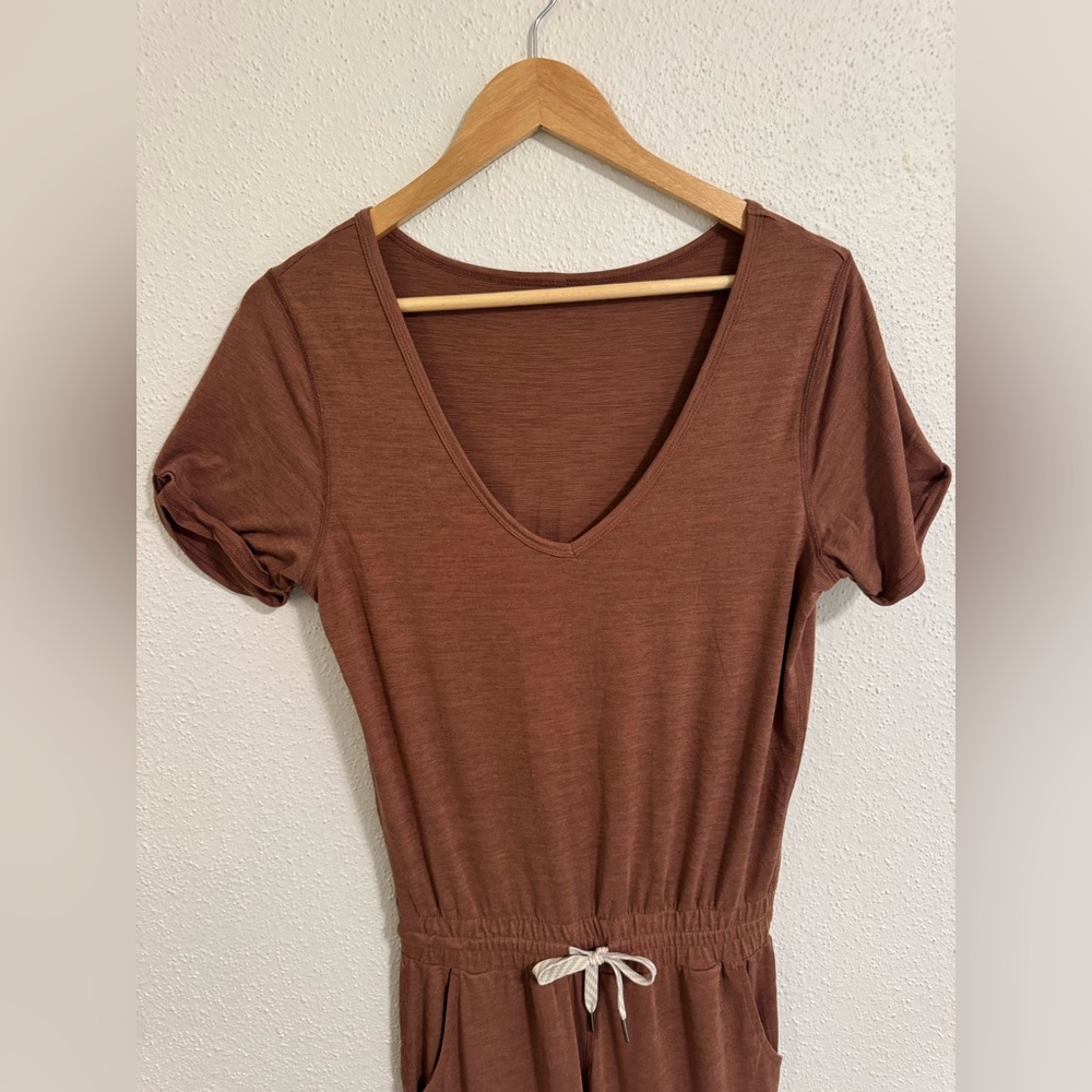 Vuori All Day Jumpsuit - Terracotta - Picture 5 of 11